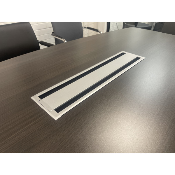 Nero Boardroom Bundle with 6 x Cante Chairs